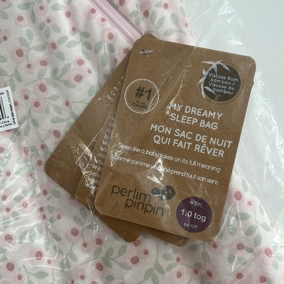 Bamboo sleep sack 0-6 months - Picture 2 of 3